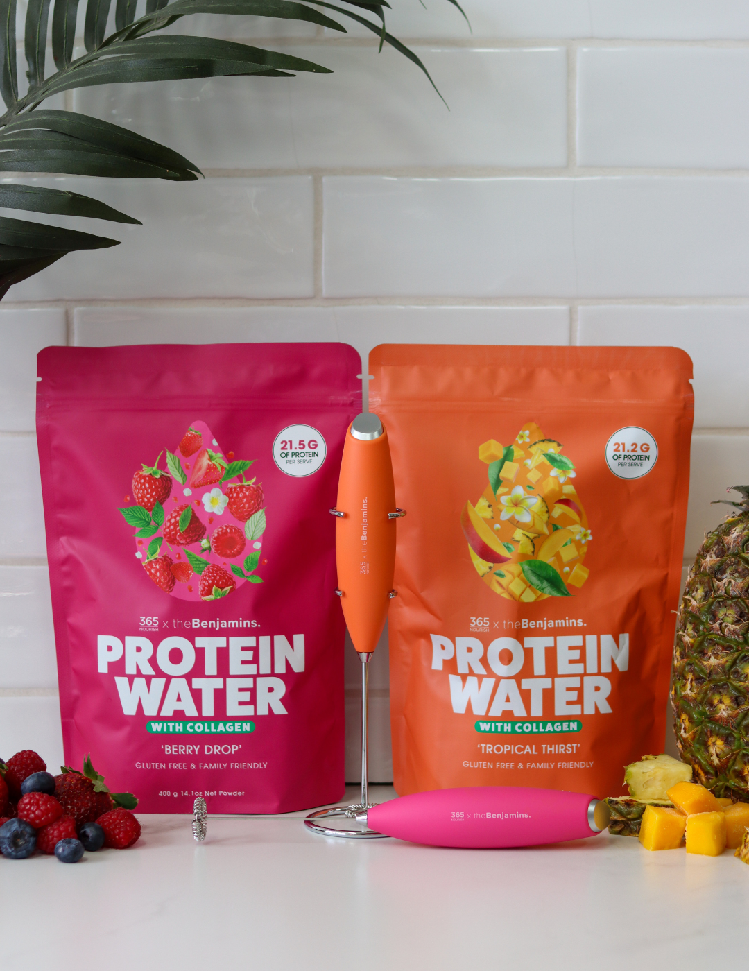 Ultimate Protein Water Bundle with Electric Whisk