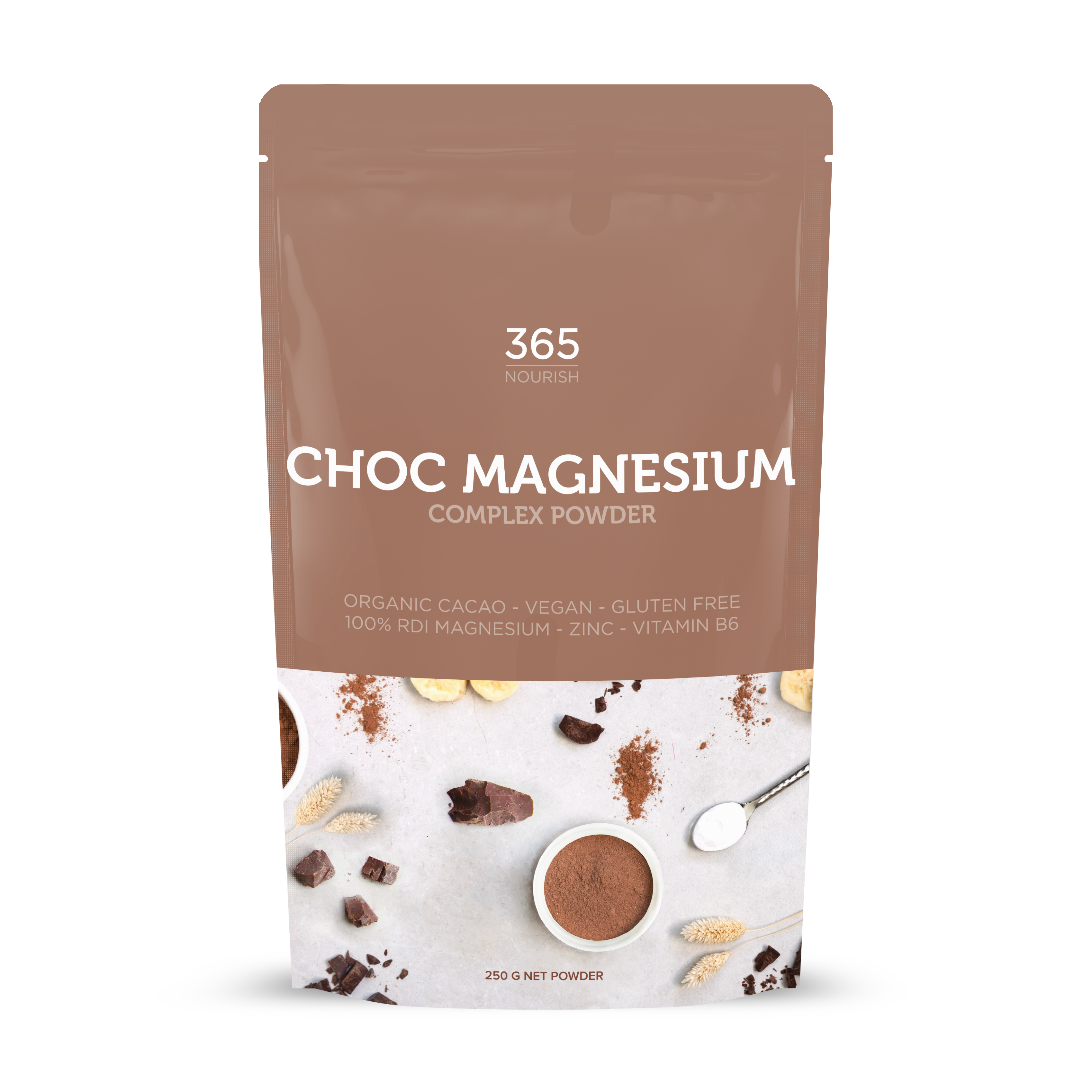 Chocolate Magnesium Complex Powder - 365 Nourish