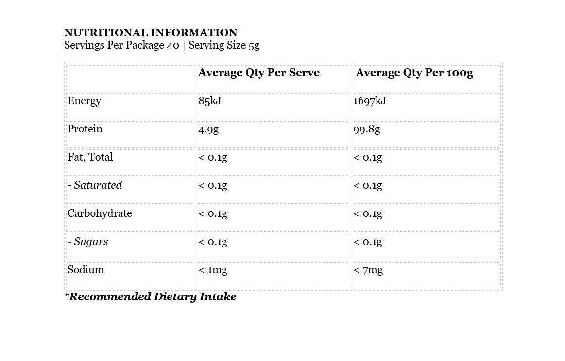 L-Glutamine Powder 200g - 365 Nourish
