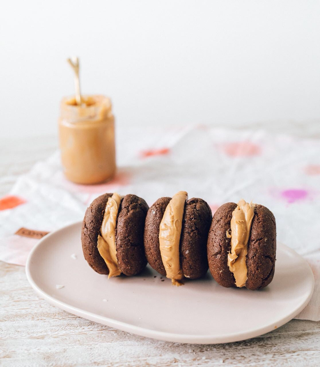 Superfood Peanut Butter Whoopie Pies