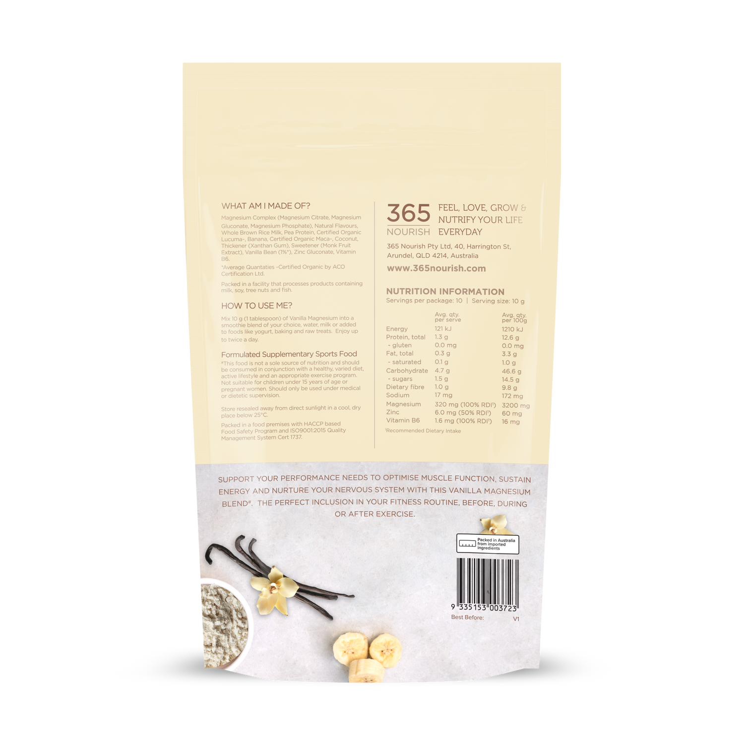 Vanilla Magnesium Complex Powder