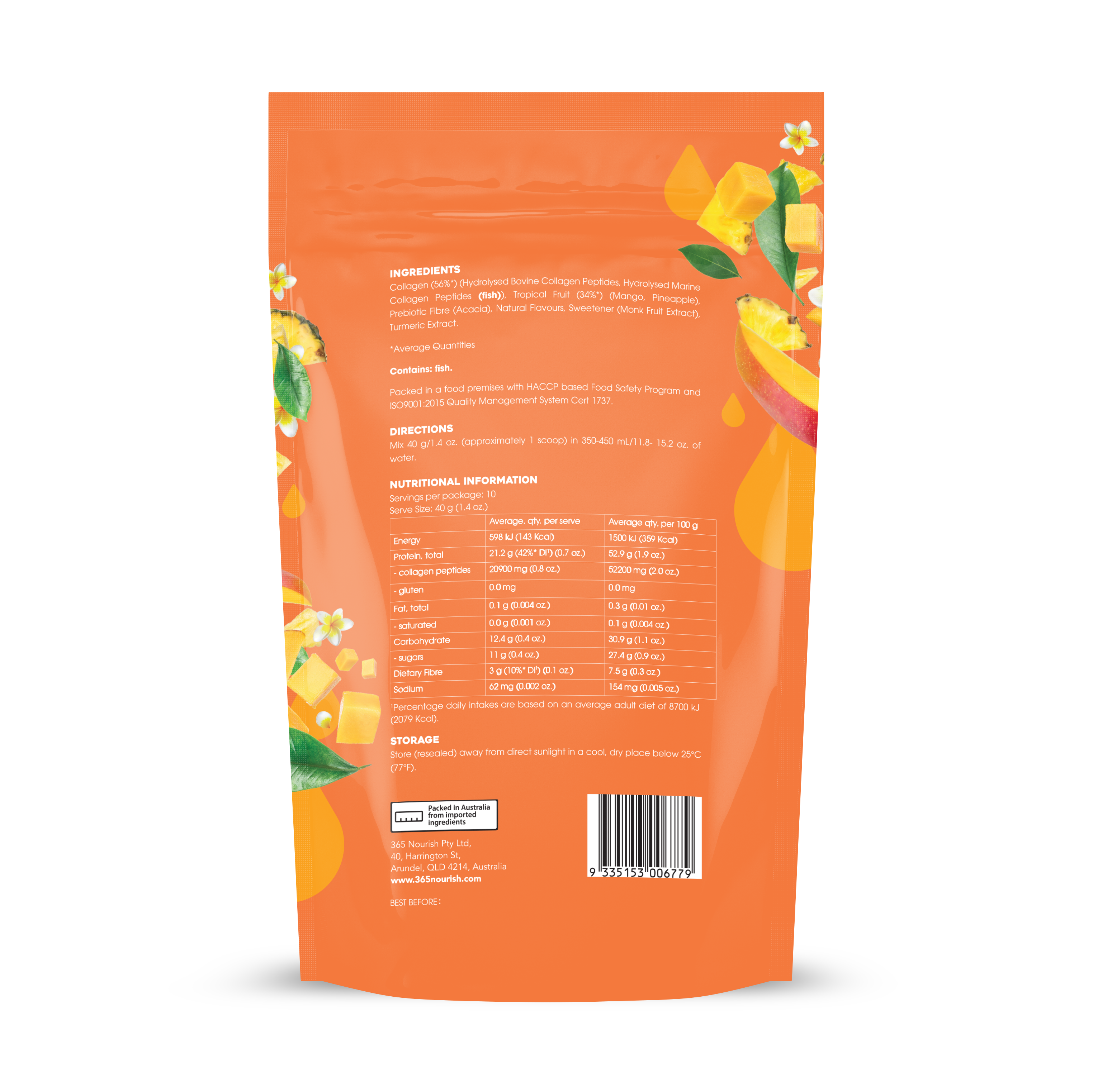 Protein Water with Collagen - Tropical Thirst