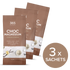 Chocolate Magnesium Complex Powder 3x 10g Sample pack