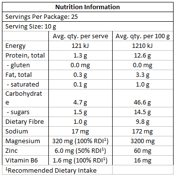 Vanilla Magnesium Complex Powder