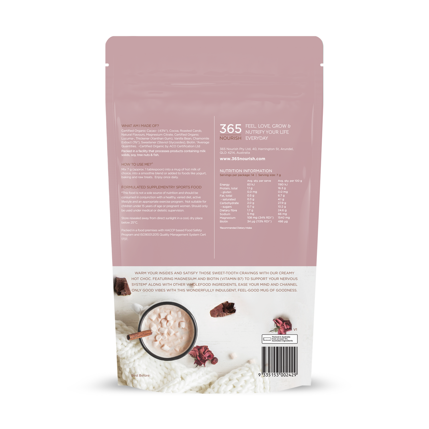 Creamy Hot Chocolate 100g