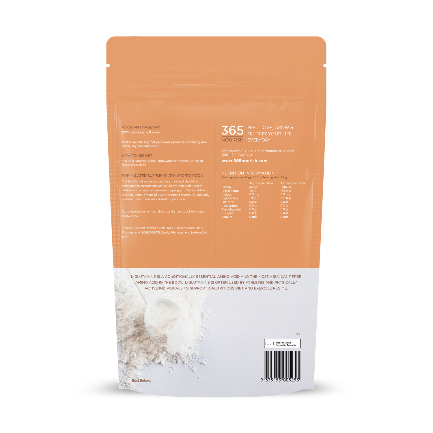 L-Glutamine Powder 200g
